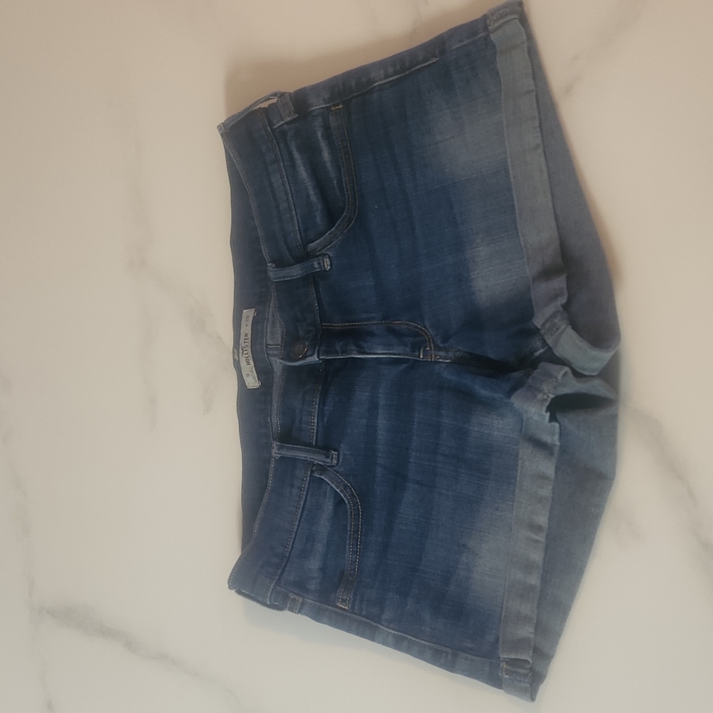Hollister womens denim shorts size 9